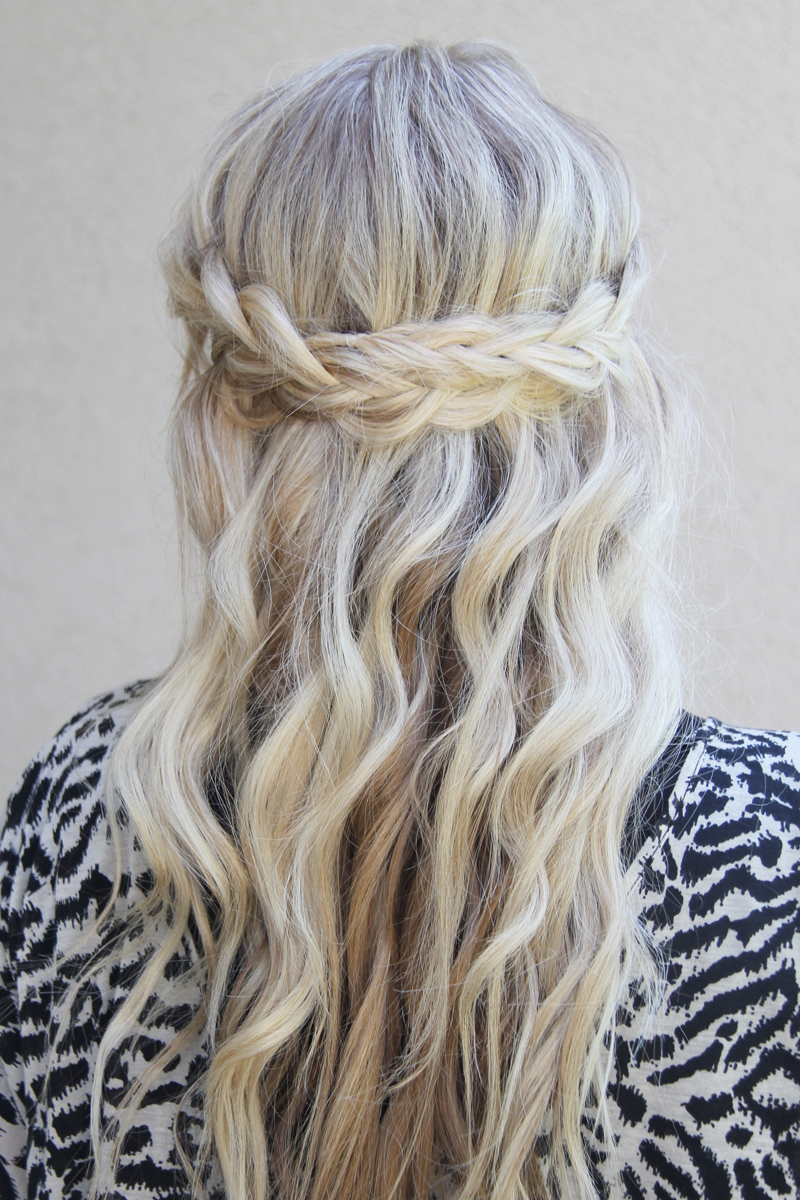How-To: Crown Braid with Scarf Accessory | American Salon