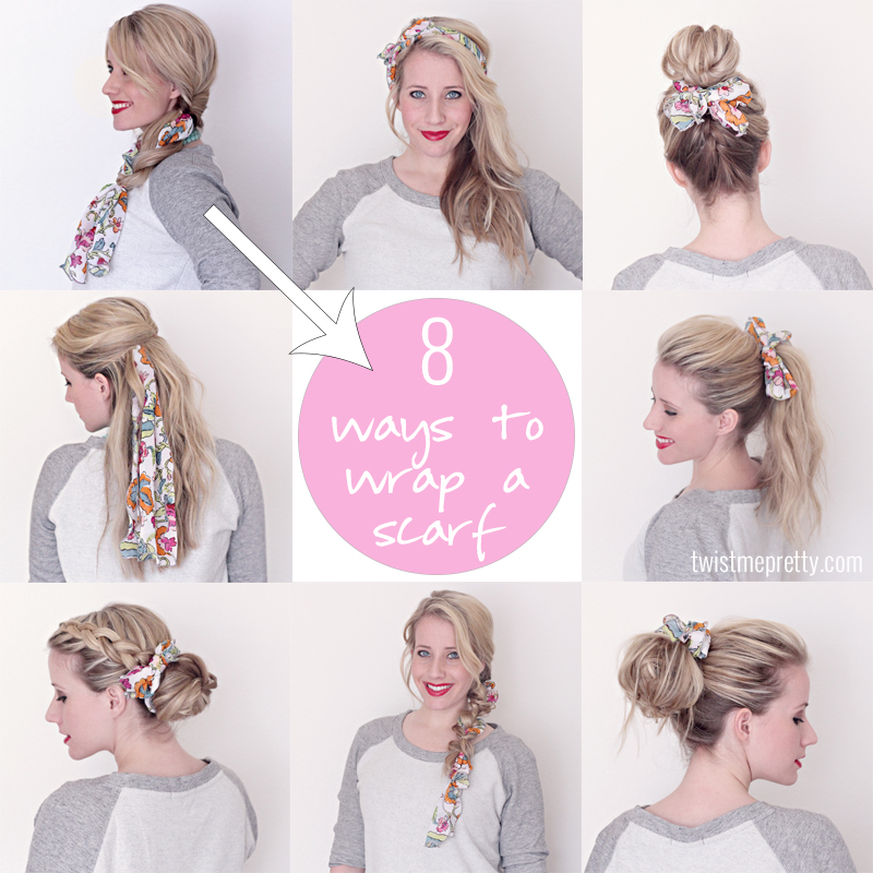 How to Tie a Head Scarf 9 Splendid Head Scarf Styles to Try