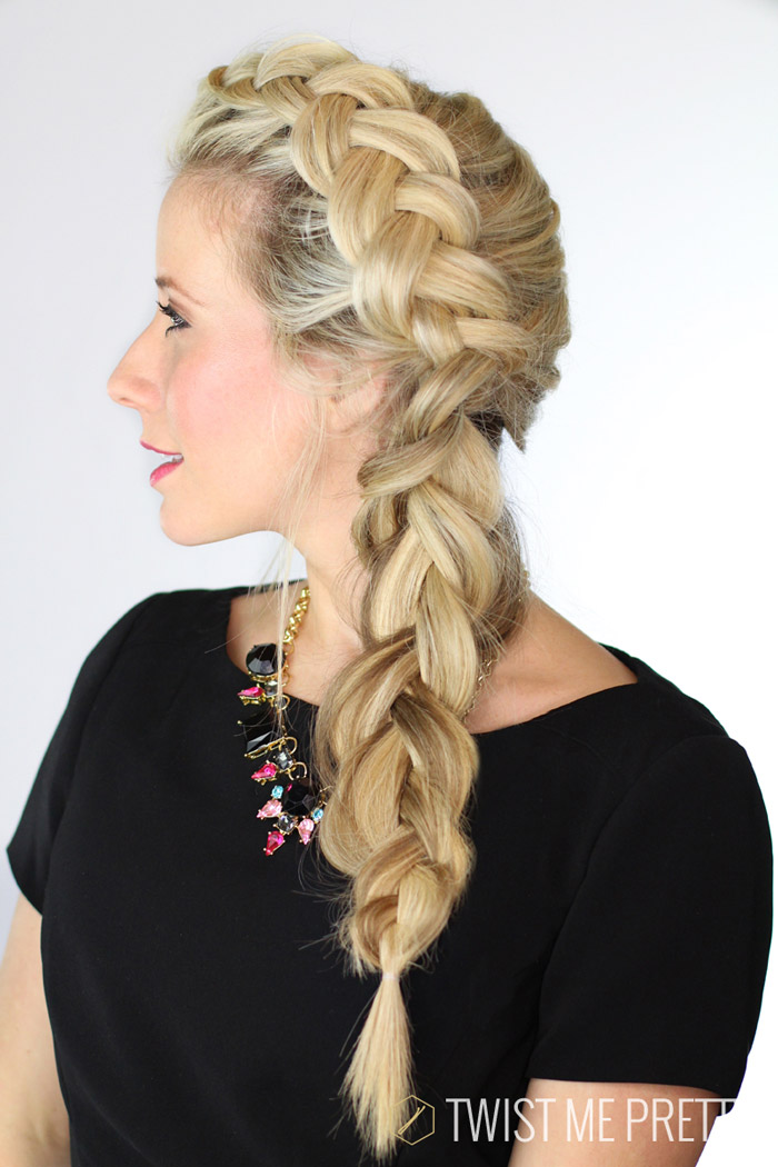 French Braid Crown Holiday Hairstyle - Luxy® Hair