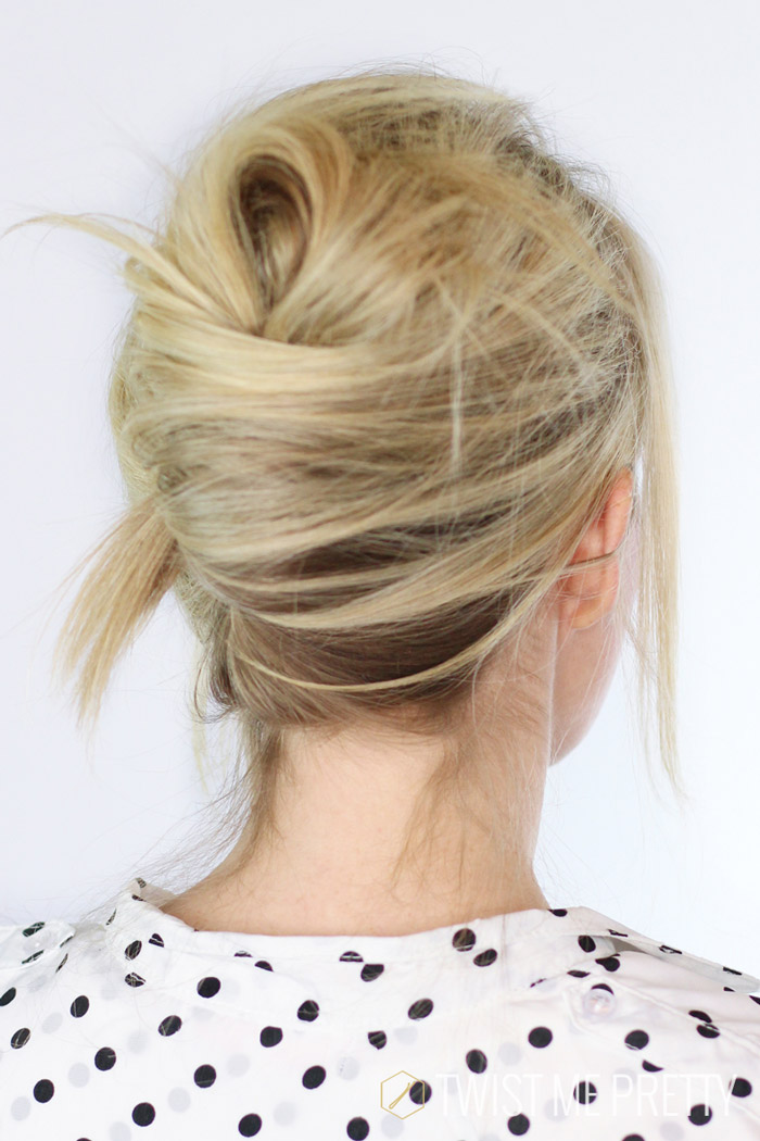Messy French Bun | Cup of Jo