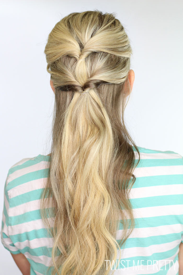 Cute Braided Updo for the Summer - Stylish Life for Moms