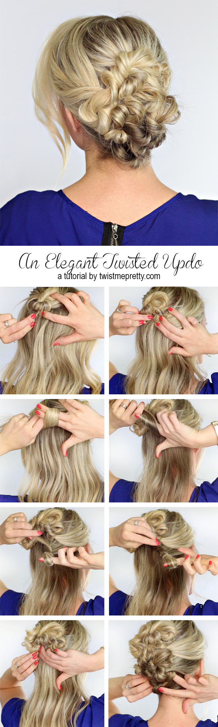 4 easy steps for a clean and elegant looking low bun. Would you give this a  try? | Instagram