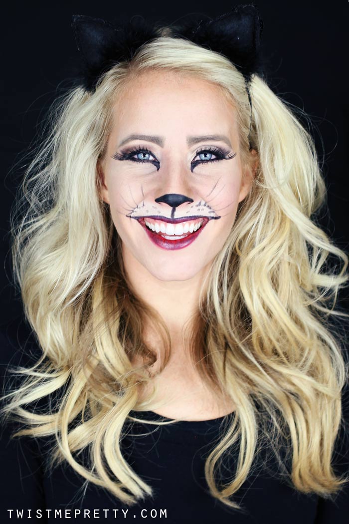 diy cheetah makeup