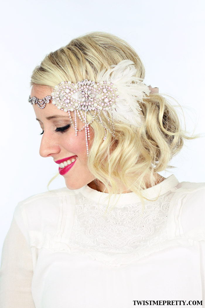 2 Gorgeous Gatsby Hairstyles For Halloween Or A Wedding Twist