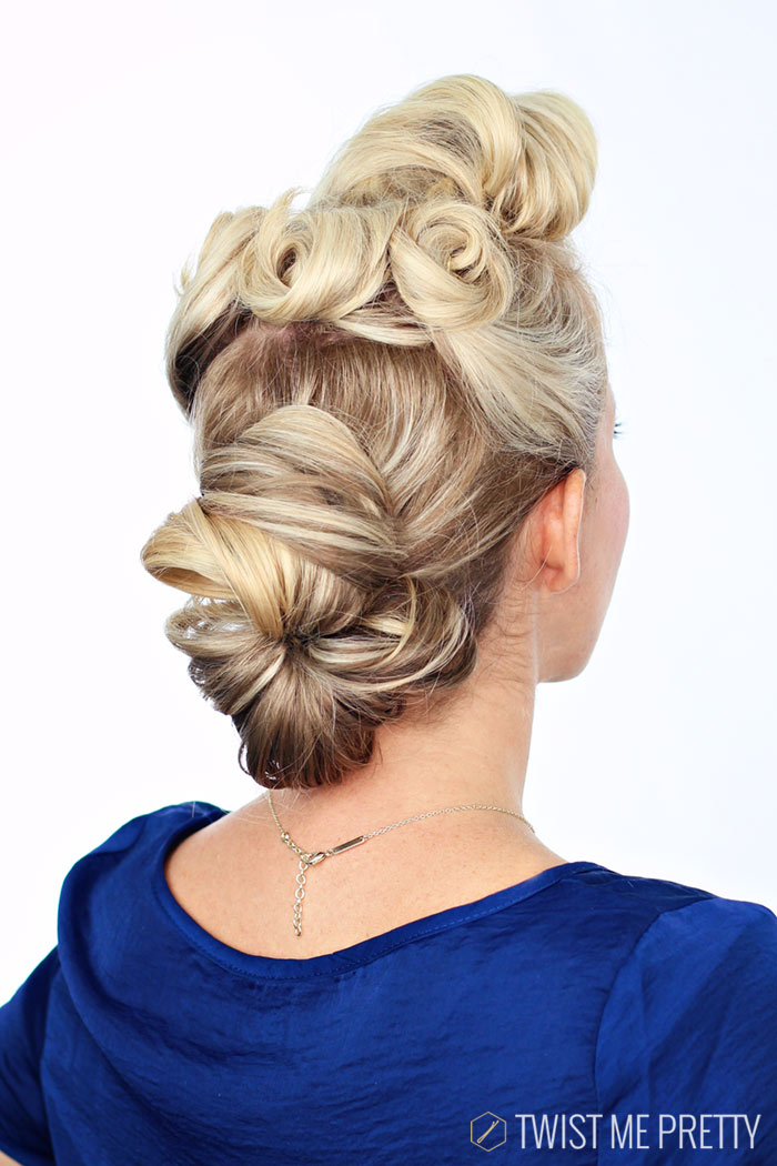 Annerose Cutivel Pin Up Hairstyle Book with Loop Tool, 0.35 kg :  Amazon.co.uk: Everything Else
