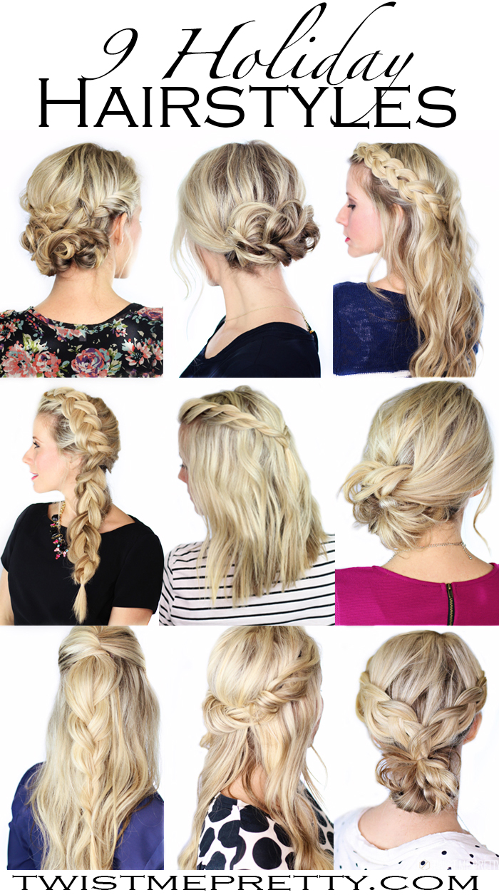 Easy Holiday Hairstyles For Short Hair