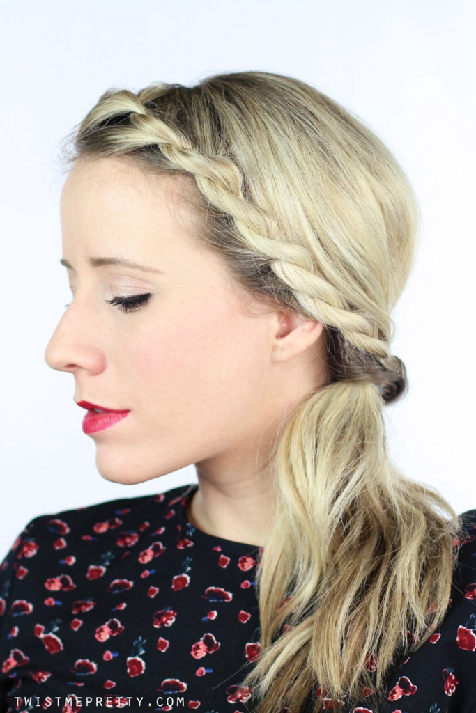 1 Twisted Braid / 5 Hairstyles - Twist Me Pretty