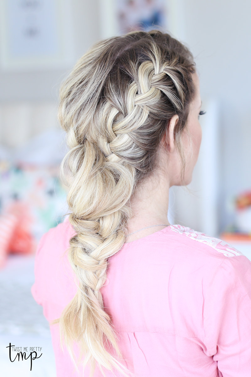 Swept away  try this sweeping half French braid tutorial  Hair Romance