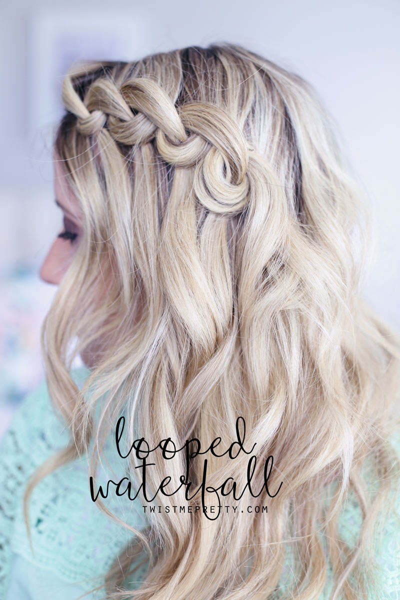 Criss Cross Waterfall Mermaid Braid Hairstyle | Hairstyles For Girls -  Princess Hairstyles