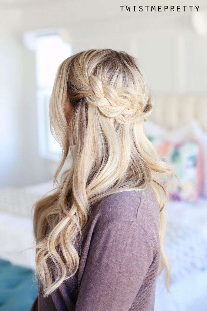 How to do a Crown Braid (2 ways) - Twist Me Pretty