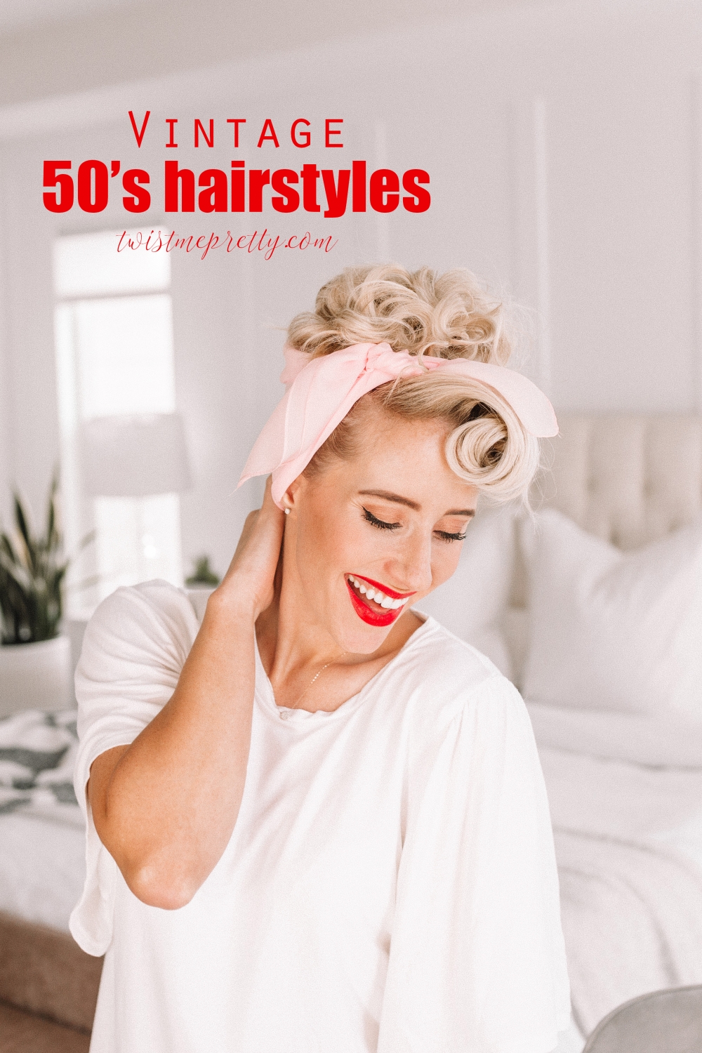 Vintage 50 S Hairstyles For Halloween Twist Me Pretty