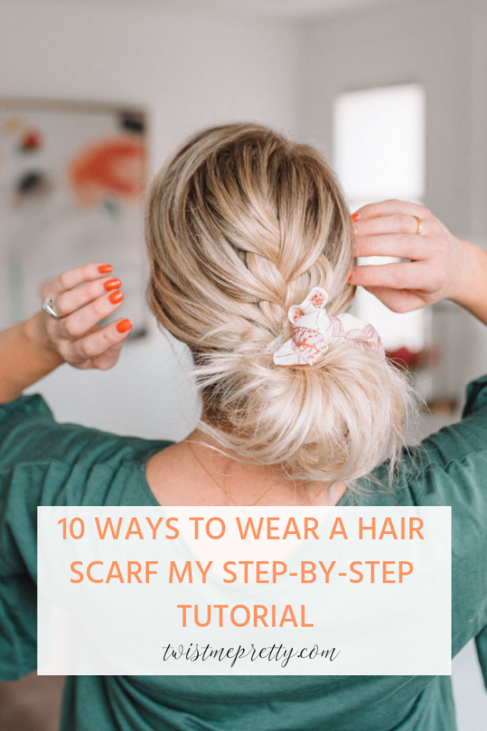 SIX WAYS TO WEAR HAIR SCARVES! 