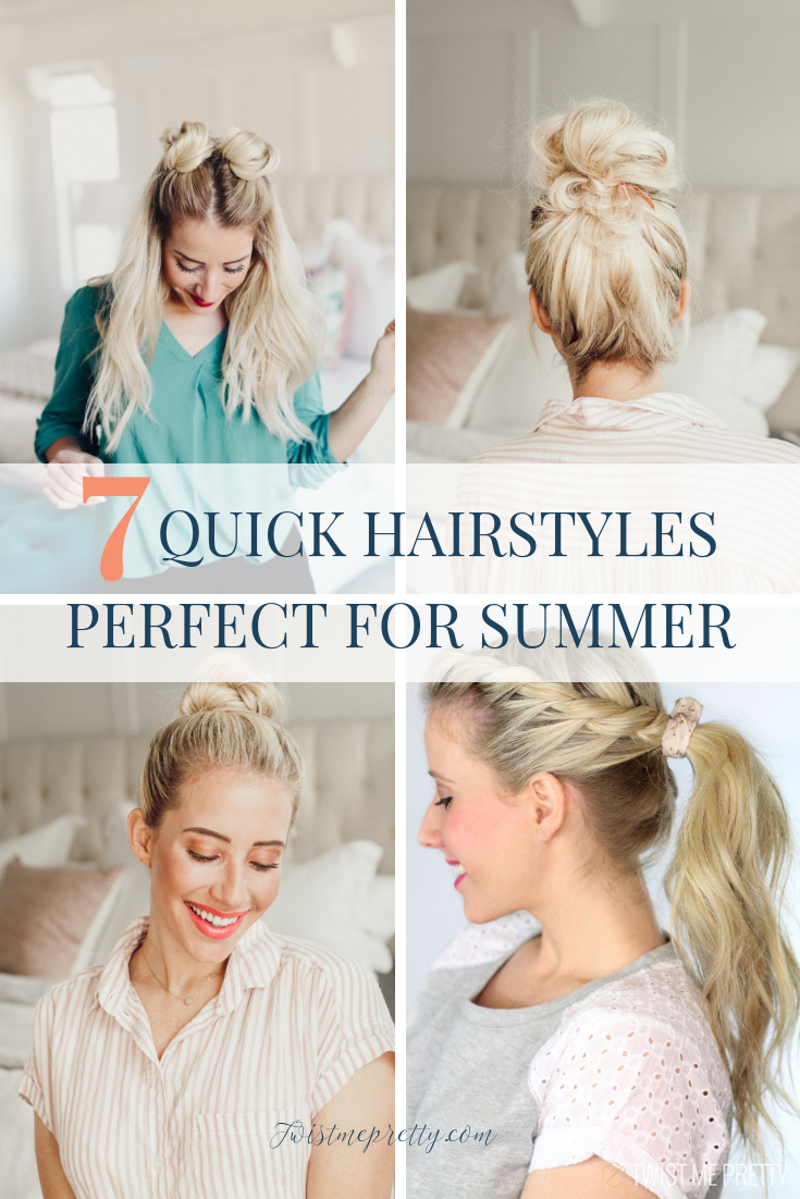 6 Easy Summer Hairstyle Tutorials For Long Hair  Style  Beauty