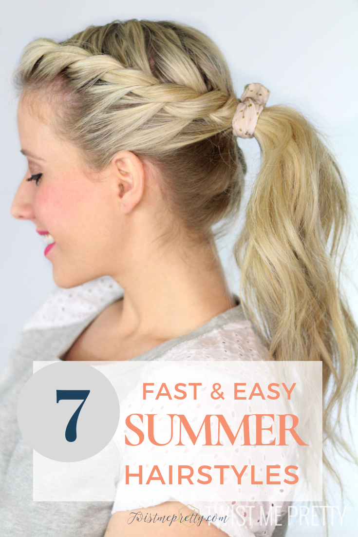 27 quick and easy summer hairstyles that are perfect for the sunshine   Vogue India
