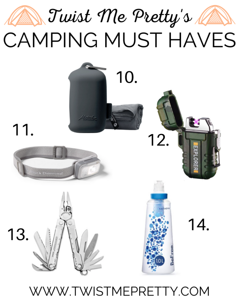 Favorite Camping Gear For Families - Twist Me Pretty