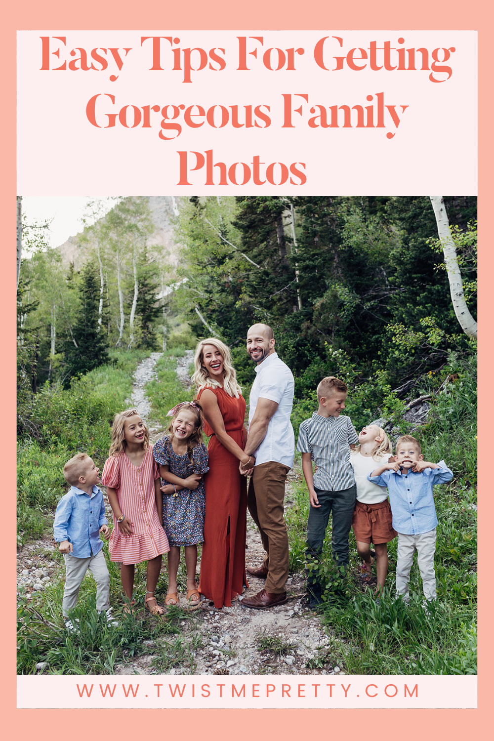 3 Tips for a Family Photo Shoot with Kids - Twist Me Pretty