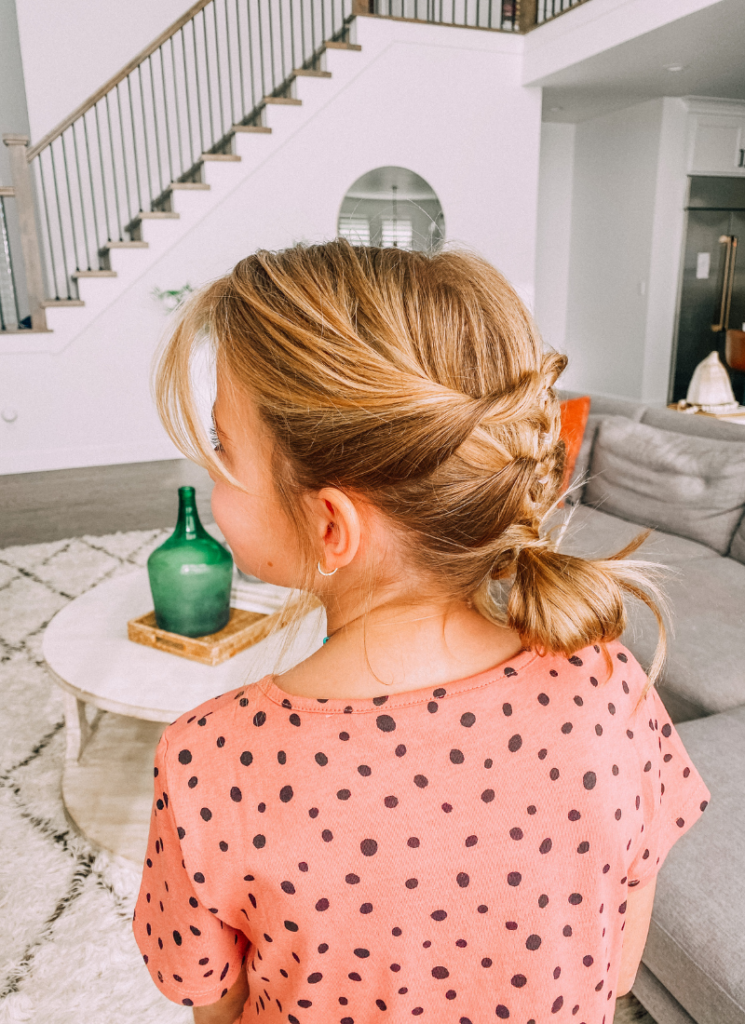 Sweetheart Updo for Valentine's Day - Twist Me Pretty