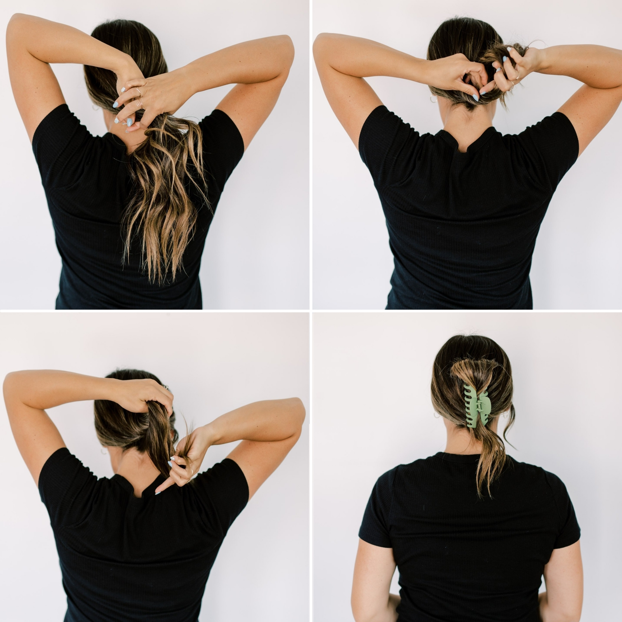 How to Put Your Hair Up with a Jaw Clip ≥ Wilshire + Cooper