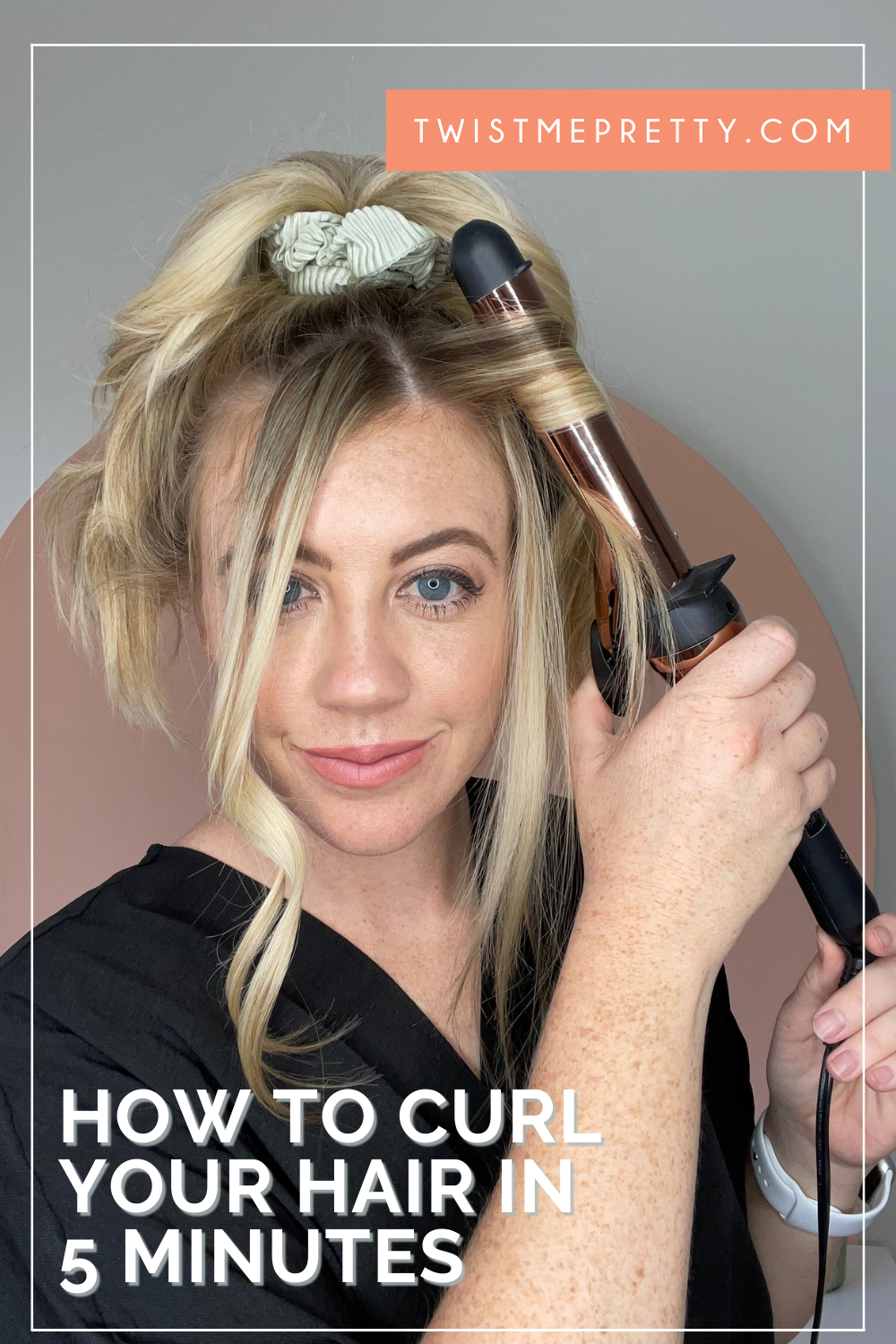 Easy Hack for 5 Minute Curls - Twist Me Pretty