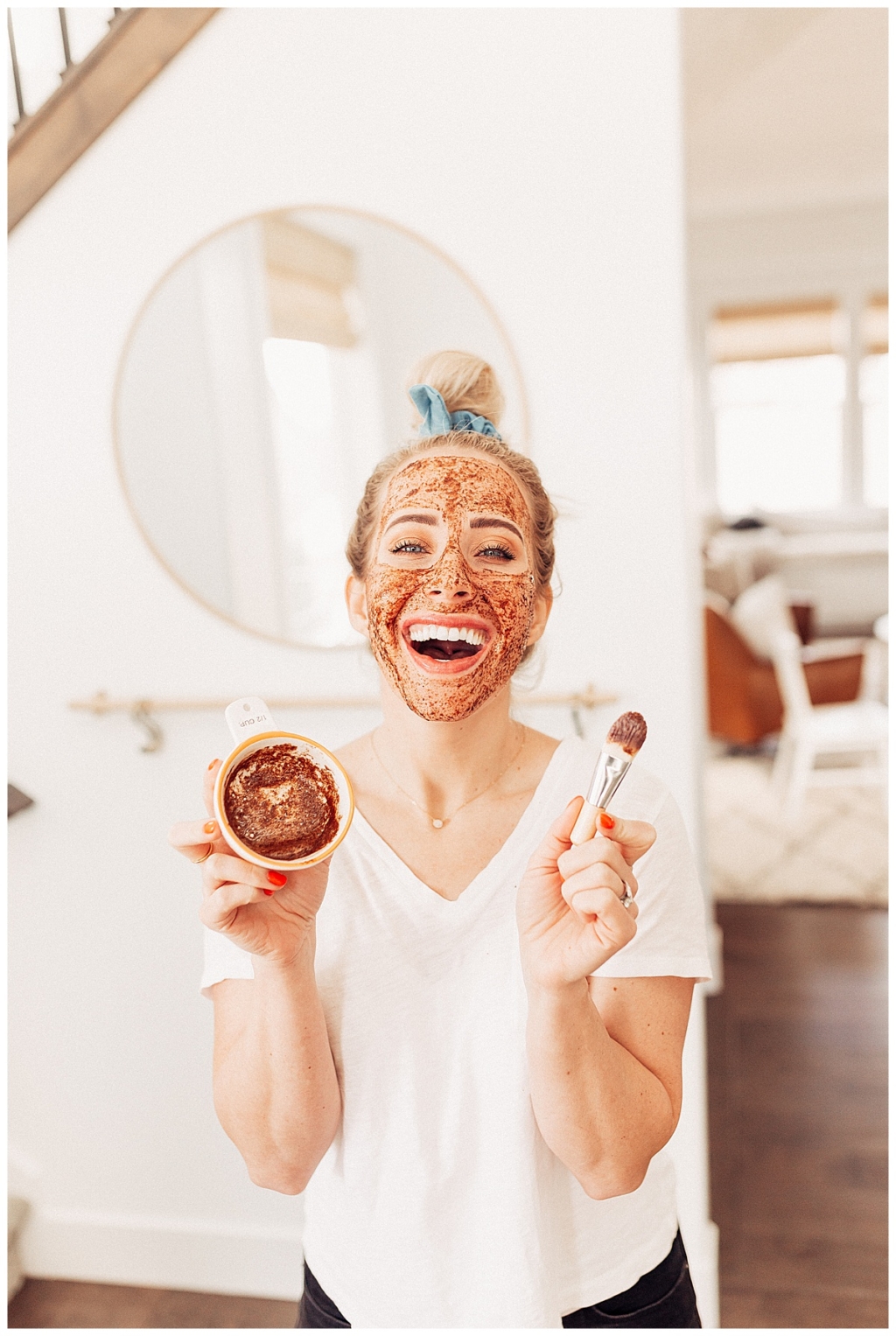 a homemade face mask you have to try. www.twistmepretty.com